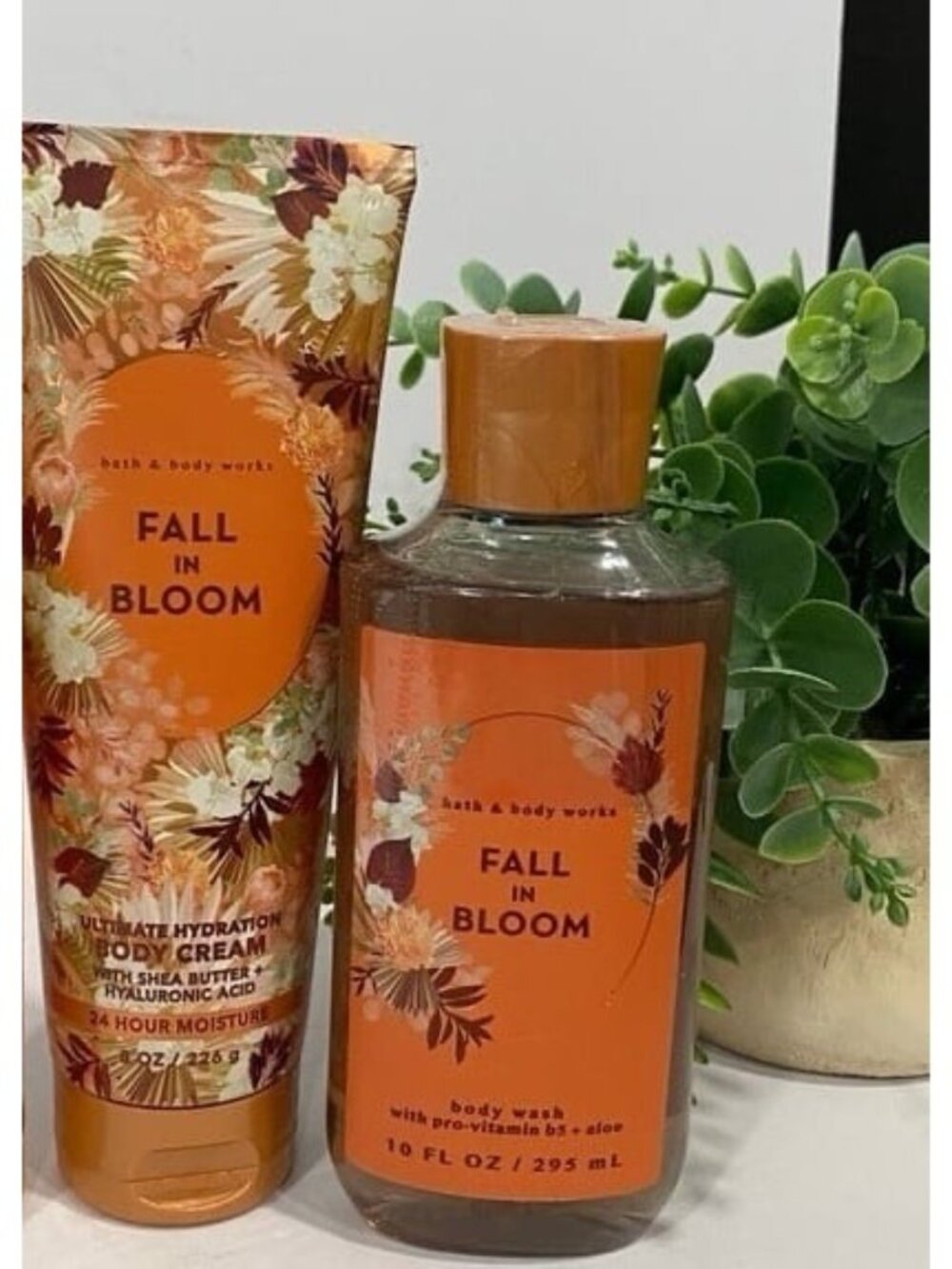 “Fall In Bloom” Bath & Body Works New 2-Pc Body Care Set